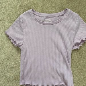 aeropostale ribbed baby tee